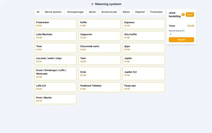 Accessibility Food Calculator